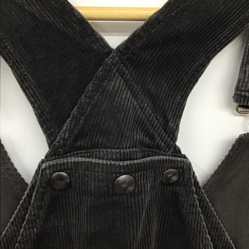 シュガーケーン SUGAR CANE ベスト ベスト SC15649 PIGMENT DYED 9W CORDUROY ADJUSTABLE HUNTING VEST L 無地 黒 / ブラック /  メンズ USED 古着 中古 10134526