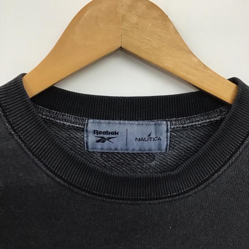 リーボック Reebok トレーナー 長袖 長袖トレーナー スウェット natica freaksstore M ロゴ、文字 紺 / ネイビー /  メンズ USED 古着 中古 10145998