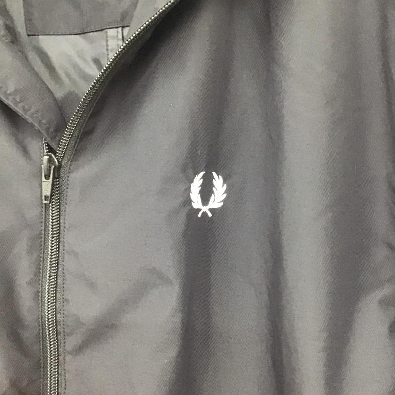 フレッドペリー FRED PERRY ジャケット、上着 ジャンパー、ブルゾン J4582/102 Double Layered JKT 3WAY アウター ジャンパー S 無地 黒 / ブラック /  メンズ USED 古着 中古 10129927