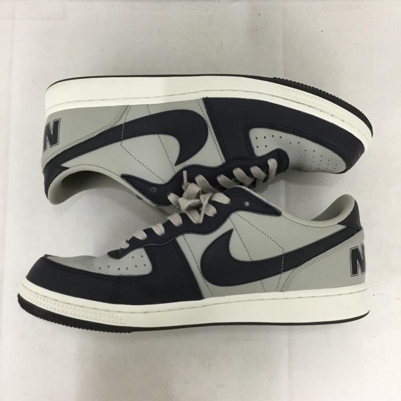 ナイキ NIKE スニーカー スニーカー FN6830-001 TERMINATOR LOW 29cm 29.0cm ロゴ、文字 灰 / グレー / X 紺 / ネイビー /  メンズ USED 古着 中古 10138832