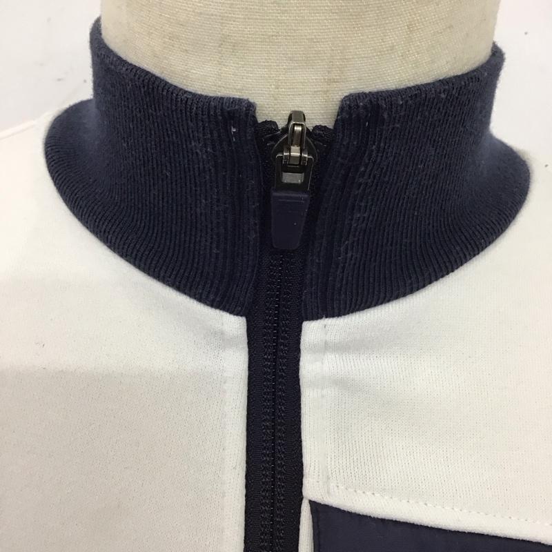トミーヒルフィガー TOMMY HILFIGER ジャケット、上着 ジャケット、ブレザー ジップアップジャケット ジャンパー ジャケット カジュアルジャケット アウター M 無地 白 / ホワイト / X 紺 / ネイビー /  メンズ USED 古着 中古 10124333