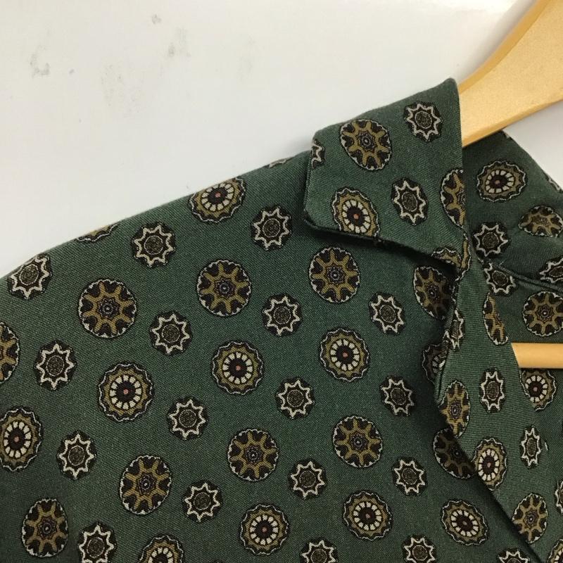 サニースポーツ SUNNY SPORTS シャツ、ブラウス 半袖 半袖シャツ プリントシャツ ポケットシャツ bayflow 4 プリント 緑 / グリーン /  メンズ USED 古着 中古 10132434