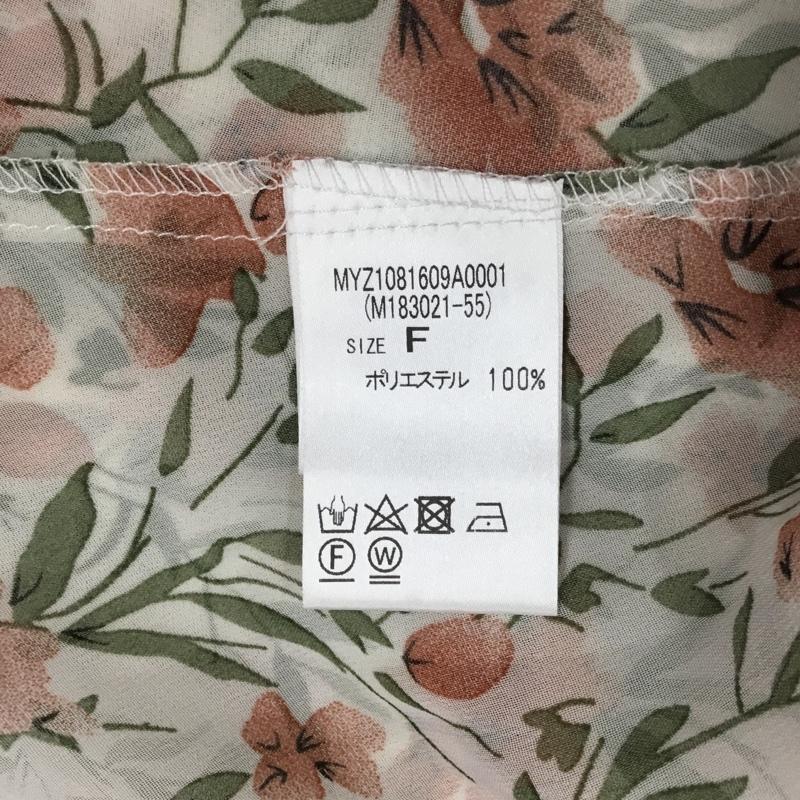 ミスティック mystic ワンピース ロングスカート FREE 総柄 X 花柄 白 / ホワイト /  レディース USED 古着 中古 10110787