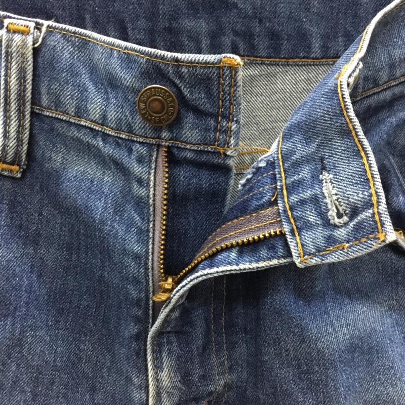 リーバイストラウスアンドコー Levi Strauss & co. パンツ デニム、ジーンズ 70s 極東 359工場 505 フィリピン製 42talon デニムパンツ 古着 ヴィンテージ 無地 インディゴ / インディゴ /  メンズ USED 古着 中古 10118684