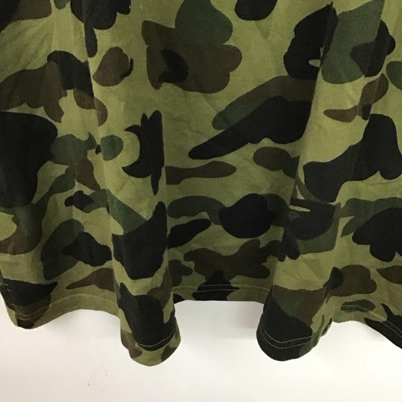 アベイシングエイプ A BATHING APE Tシャツ 半袖 半袖カットソー プリントTシャツ クルーネックカットソー XXL プリント マルチカラー / マルチカラー /  メンズ USED 古着 中古 10130268