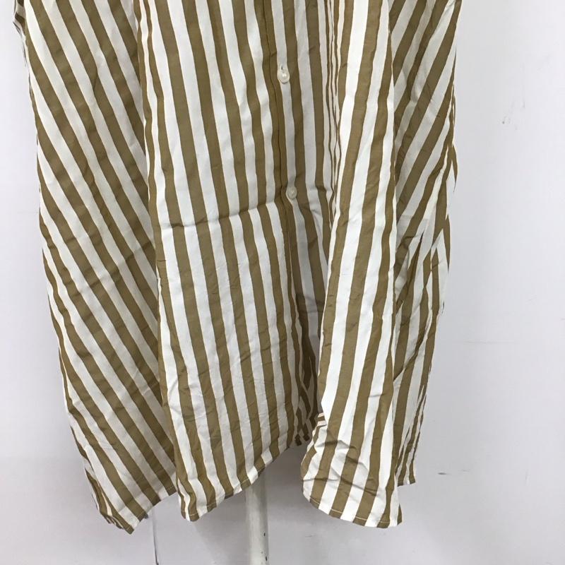 オペークドットクリップ OPAQUE.CLIP ワンピース ロングスカート シャツワンピース M ストライプ マルチカラー / マルチカラー /  レディース USED 古着 中古 10113980