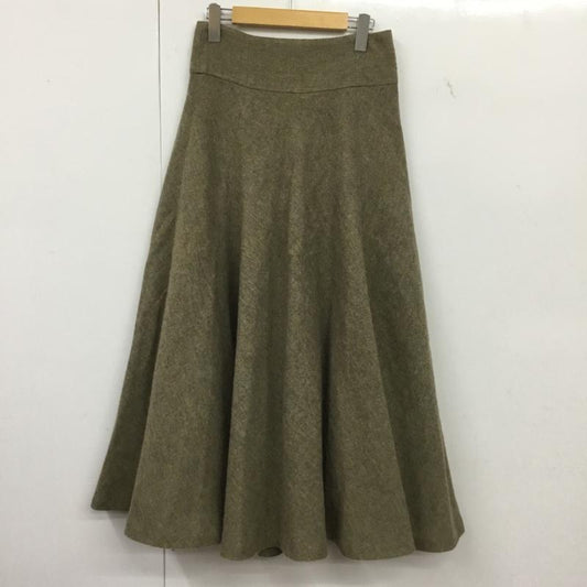ラルフローレン RALPHLAUREN スカート ロングスカート ウール フレアスカート 無地 マルチカラー / マルチカラー /  レディース USED 古着 中古 10150781