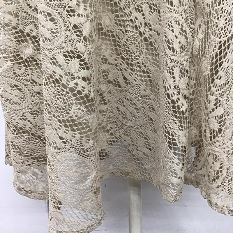 アースミュージックアンドエコロジー earth music&ecology スカート ロングスカート マーメイド FREE 無地 ベージュ / ベージュ /  レディース USED 古着 中古 10121402
