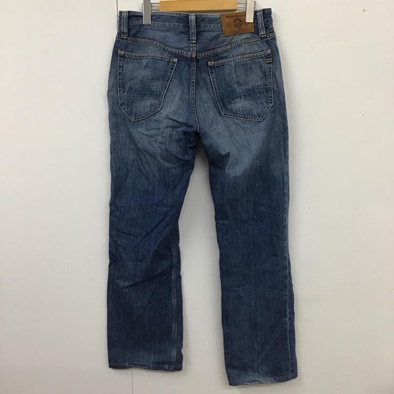 エディーバウアー Eddie Bauer パンツ デニム、ジーンズ デニムパンツ ストレートパンツ ワイドパンツ カジュアルパンツ 32インチ 無地 インディゴ / インディゴ /  メンズ USED 古着 中古 10115146