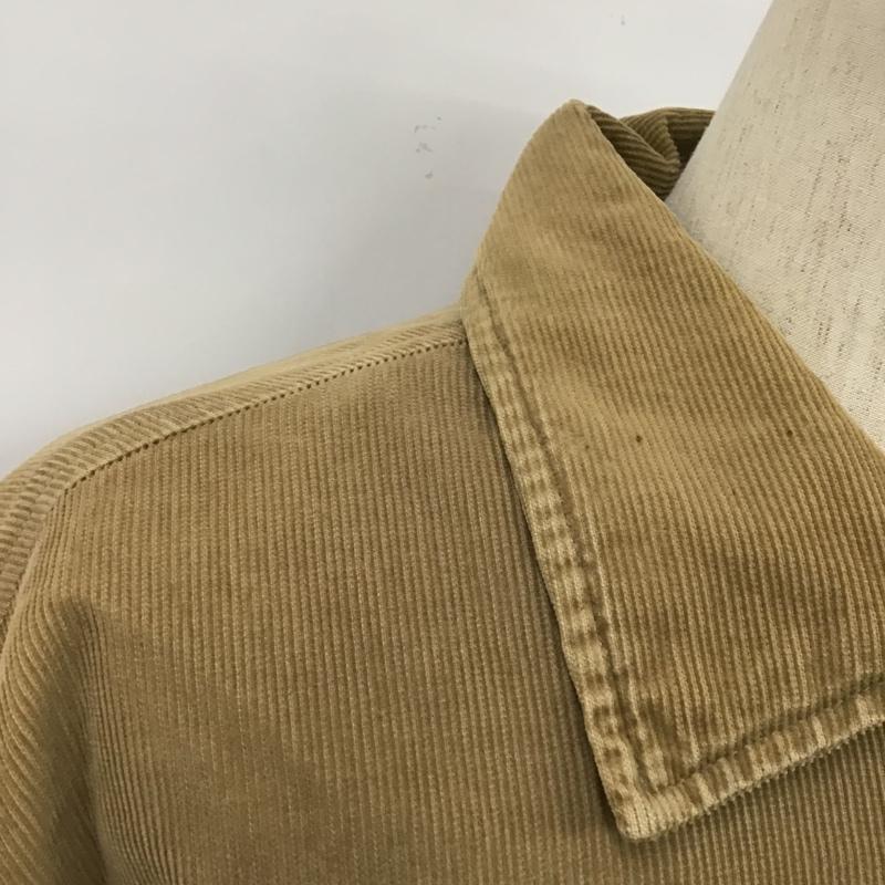 ギャップ GAP ジャケット、上着 ジャンパー、ブルゾン コーデュロイ 90s OLD S 無地 茶 / ブラウン /  メンズ USED 古着 中古 10106071