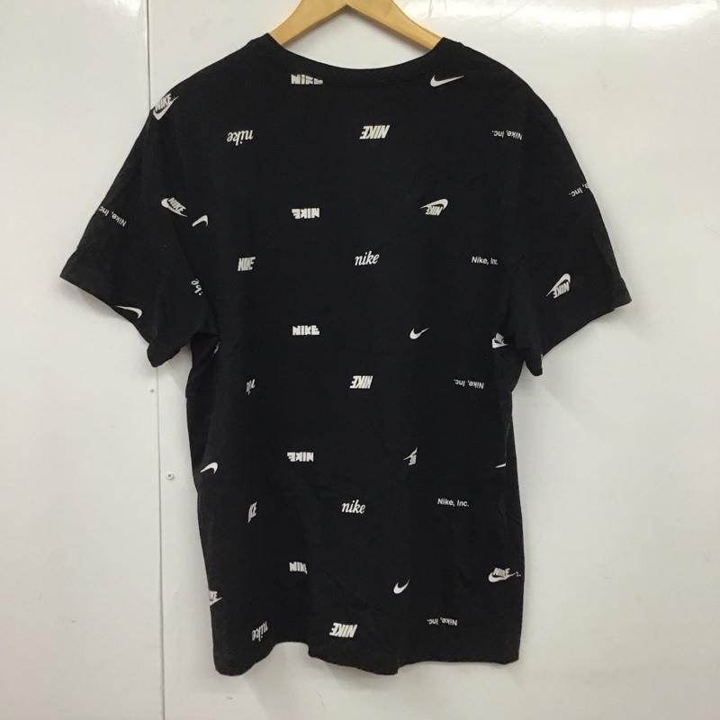 ナイキ NIKE Tシャツ 半袖 fd1280-010 半袖カットソー プリントTシャツ クルーネックカットソー XXL プリント 黒 / ブラック /  メンズ USED 古着 中古 10130310