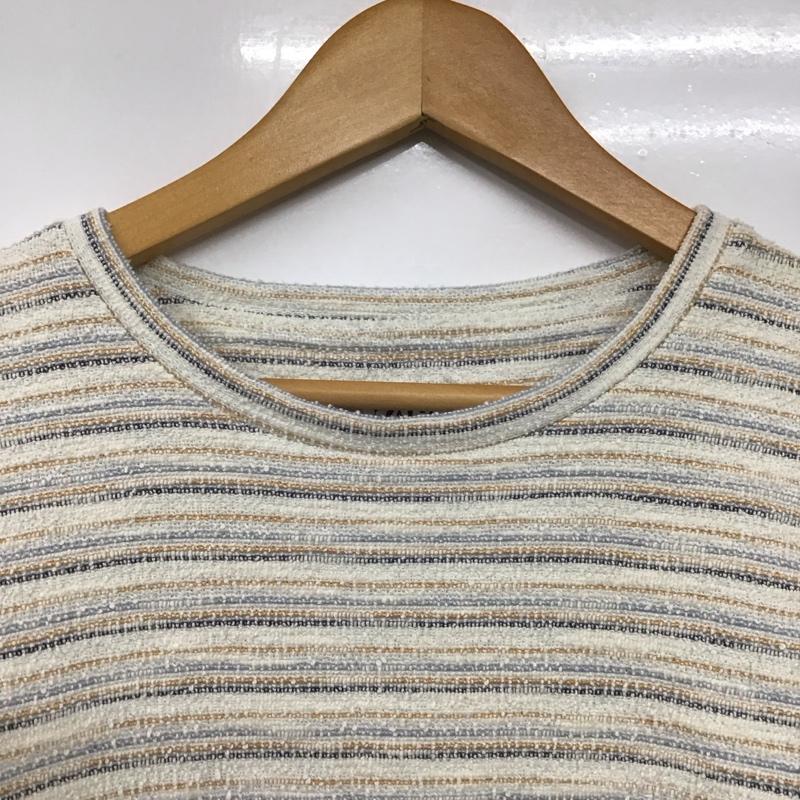 ザラ ZARA カットソー 半袖 半袖カットソー ボーダーTシャツ クルーネックカットソー S ボーダー柄 マルチカラー / マルチカラー /  メンズ USED 古着 中古 10130128