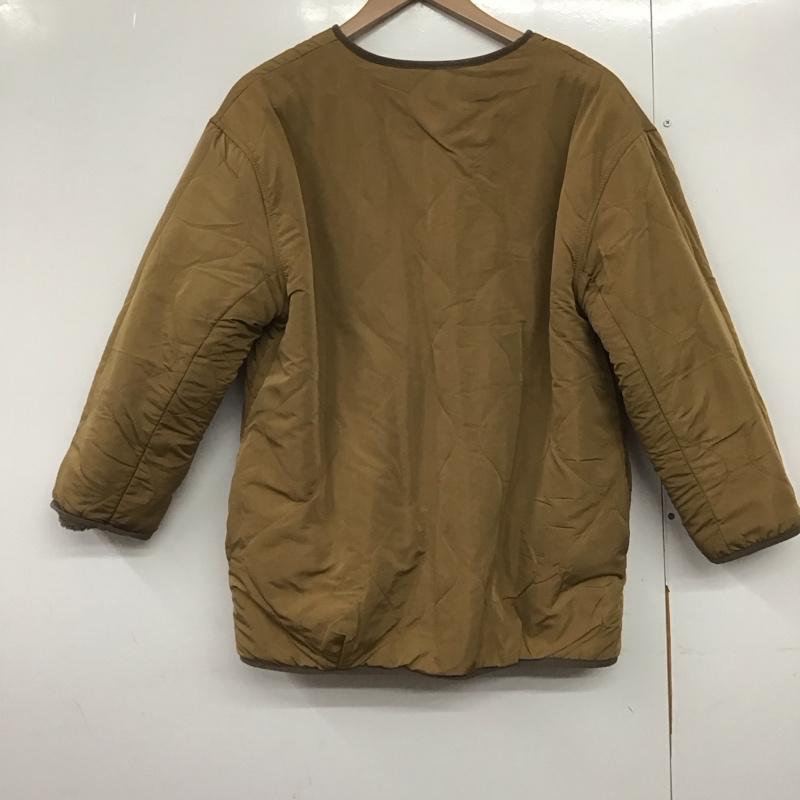フリークスストア FREAK S STORE ジャケット、上着 ジャンパー、ブルゾン fOL20AW042 キルティング フリースジャケット リバーシブル FREE 無地 茶 / ブラウン /  レディース USED 古着 中古 10141772