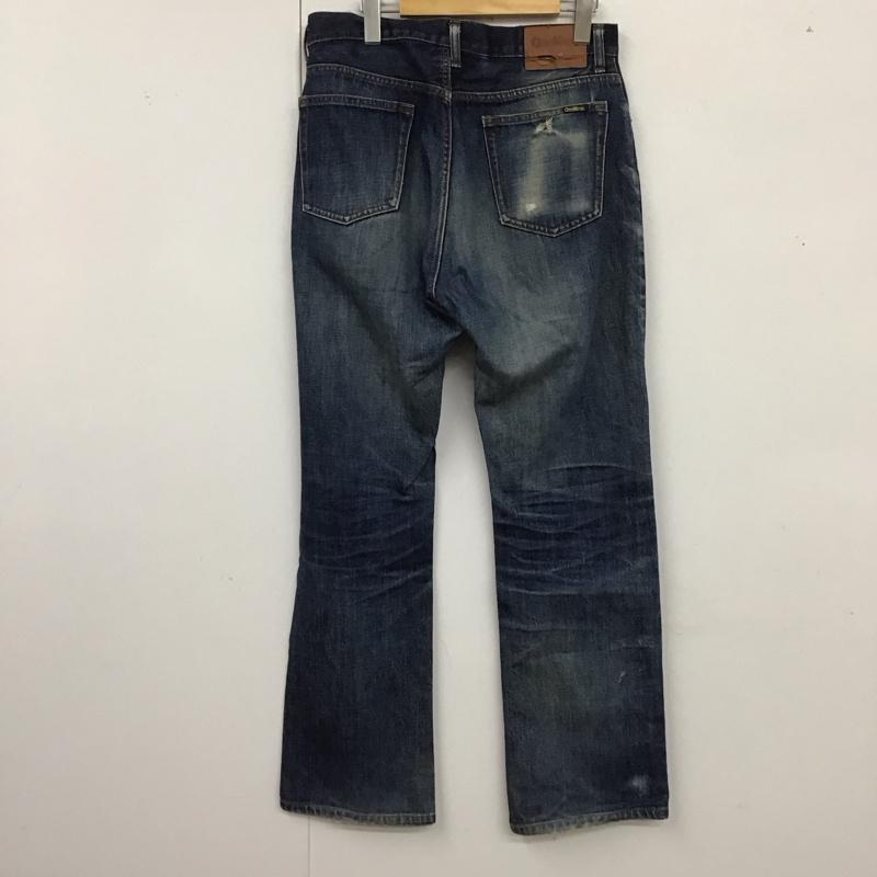 オシュコシュ OSHKOSH パンツ デニム、ジーンズ デニムパンツ ストレートパンツ ワイドパンツ カジュアルパンツ 無地 インディゴ / インディゴ /  メンズ USED 古着 中古 10124208