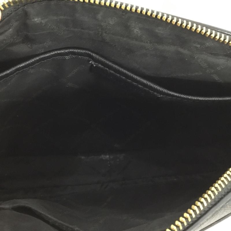 マイケルコース MICHAEL KORS ショルダーバッグ ショルダーバッグ 35T8GTTC9L レザ－ ロゴ、文字 黒 / ブラック / X 金 / ゴールド /  レディース USED 古着 中古 10149258