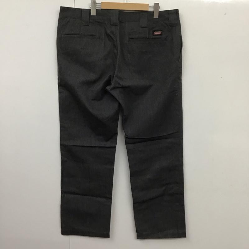 ディッキーズ Dickies パンツ ワークパンツ、ペインターパンツ チノパン カジュアルパンツ ワイドパンツ ストレートパンツ 38 無地 灰 / グレー /  メンズ USED 古着 中古 10110440