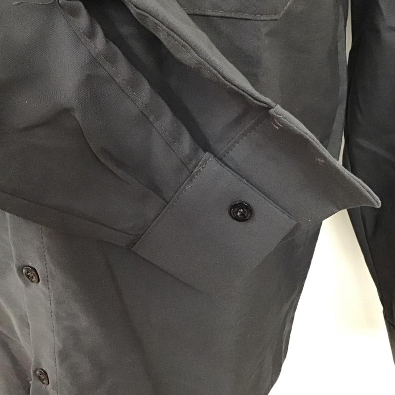 レッドキャップ RED KAP シャツ、ブラウス 長袖 長袖シャツ 無地シャツ カラーシャツ S 無地 黒 / ブラック /  メンズ USED 古着 中古 10124913