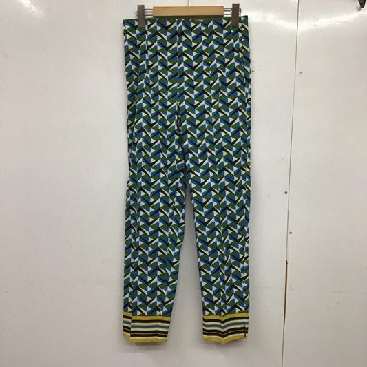 ザラ ZARA パンツ ワークパンツ、ペインターパンツ スリムパンツ ストレッチパンツ カジュアルパンツ 36 総柄 マルチカラー / マルチカラー /  レディース USED 古着 中古 10145179