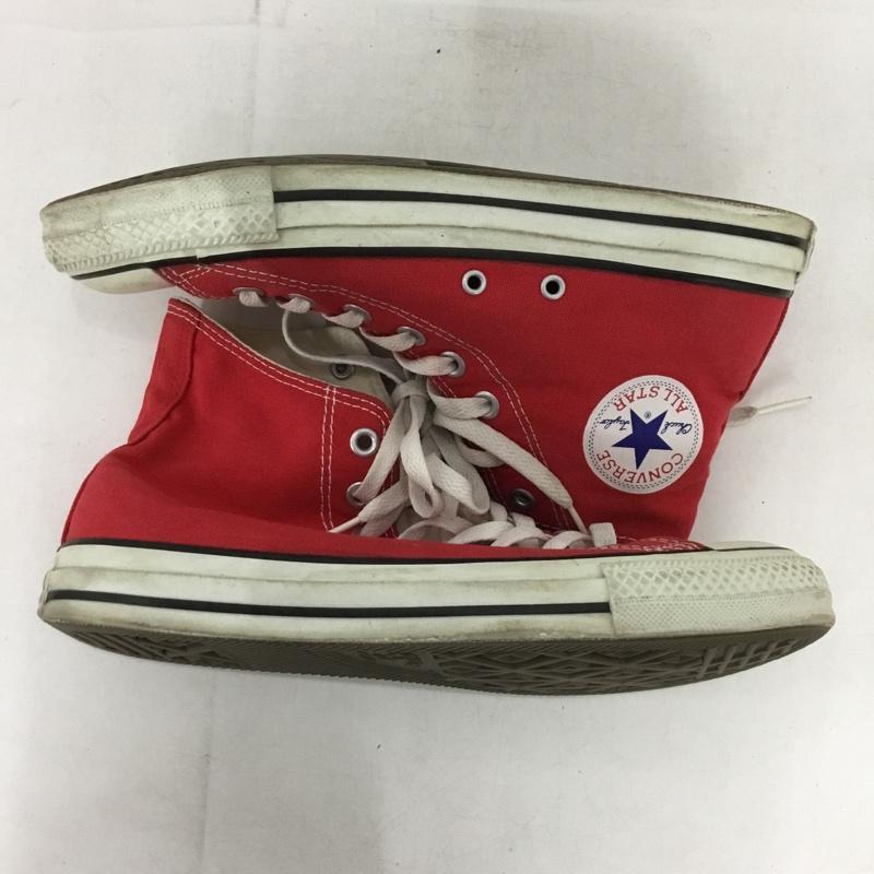 コンバース CONVERSE スニーカー スニーカー M9621 CANVAS ALL STAR HI 26.5cm 26.5cm ロゴ、文字 赤 / レッド /  メンズ USED 古着 中古 10150977