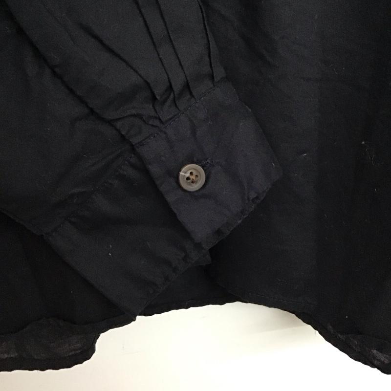 ツクロイ サンバレー tukuroi by SUNVALLEY シャツ、ブラウス 長袖 M 無地 紺 / ネイビー /  レディース USED 古着 中古 10150518