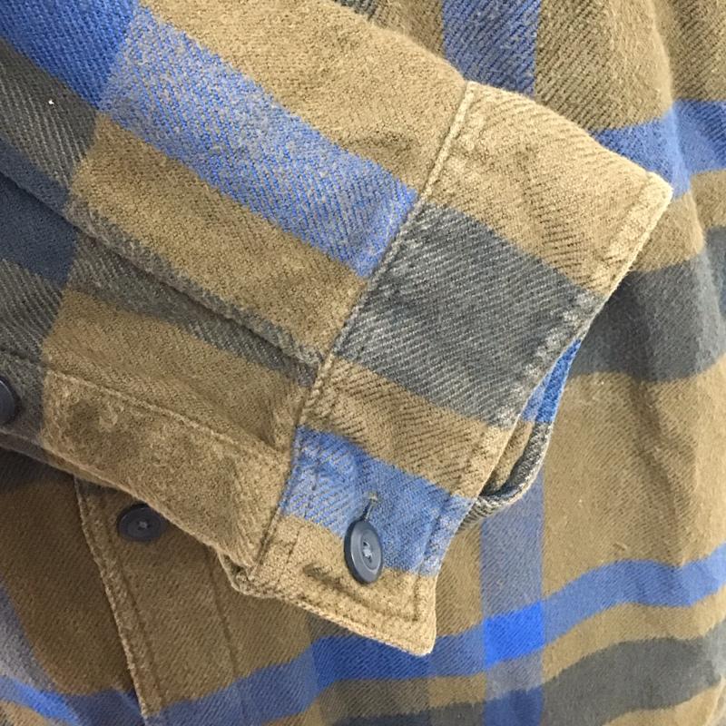 パタゴニア patagonia シャツ、ブラウス 長袖 長袖シャツ カラーシャツ ポケットシャツ 長袖カットソー チェックシャツ L チェック マルチカラー / マルチカラー /  メンズ USED 古着 中古 10124538
