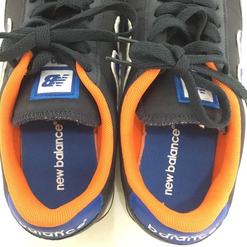 ニューバランス New Balance スニーカー スニーカー U410BBY 22.5cm 22.5cm ロゴ、文字 紺 / ネイビー / X 橙 / オレンジ /  レディース USED 古着 中古 10140474
