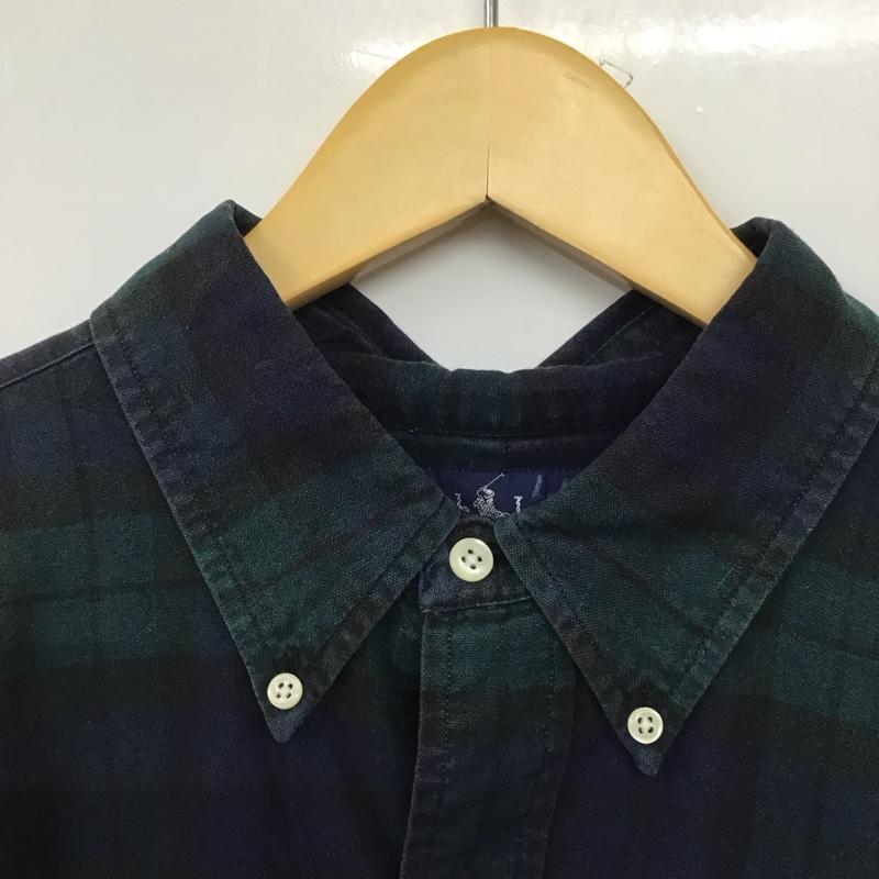 ラルフローレン RALPHLAUREN シャツ、ブラウス 長袖 ボタンダウン コットン チェック L ワンポイント マルチカラー / マルチカラー /  メンズ USED 古着 中古 10145215