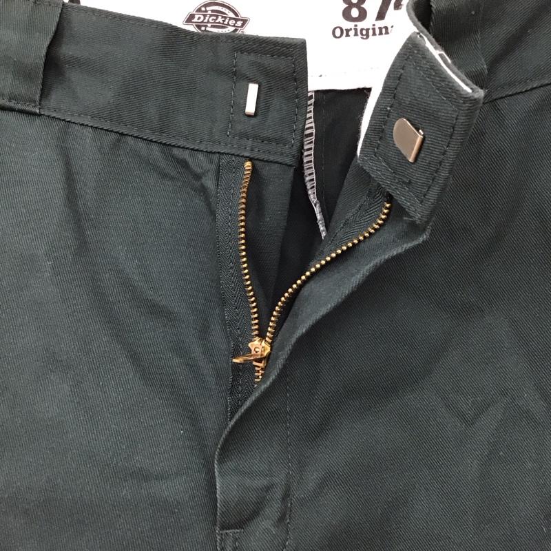 ディッキーズ Dickies パンツ ワークパンツ、ペインターパンツ ワークパンツ ワイドパンツ カジュアルパンツ 30インチ 無地 緑 / グリーン /  メンズ USED 古着 中古 10116403