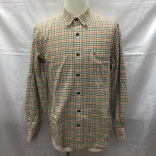 エディーバウアー Eddie Bauer シャツ、ブラウス 長袖 ボタンダウン 胸ポケット チェック S ワンポイント マルチカラー / マルチカラー /  メンズ USED 古着 中古 10116102