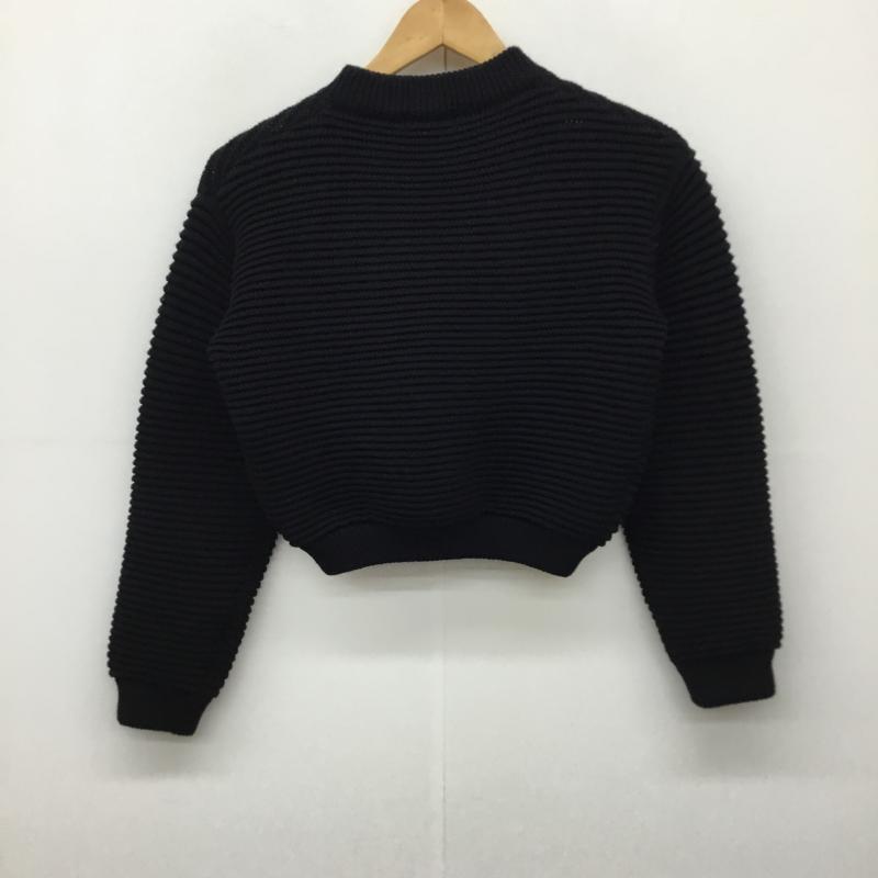 エモダ EMODA ニット、セーター 長袖 FREE 無地 黒 / ブラック /  レディース USED 古着 中古 10137909