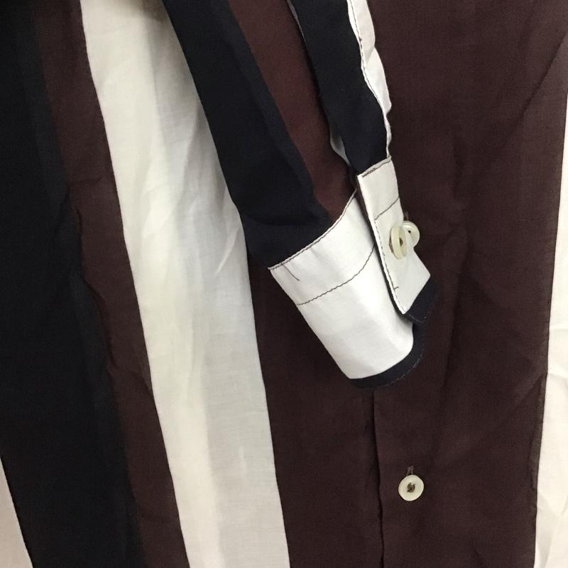 ザラ ZARA シャツ、ブラウス 長袖 長袖シャツ ストライプシャツ カラーシャツ L ストライプ マルチカラー / マルチカラー /  メンズ USED 古着 中古 10139701