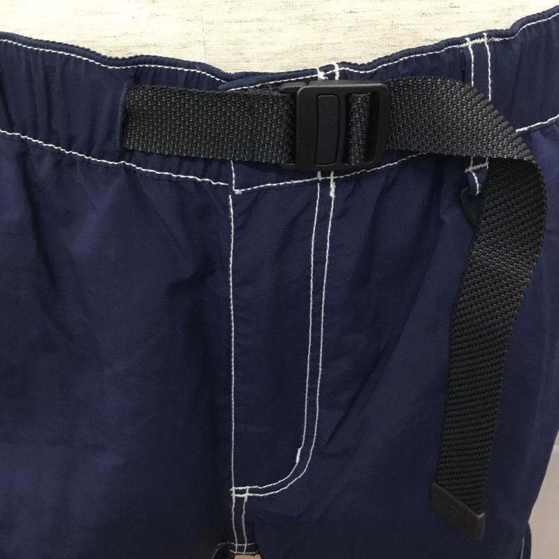 コロンビア Columbia パンツ ショートパンツ ナイロンパンツ XL 無地 紺 / ネイビー /  メンズ USED 古着 中古 10108793