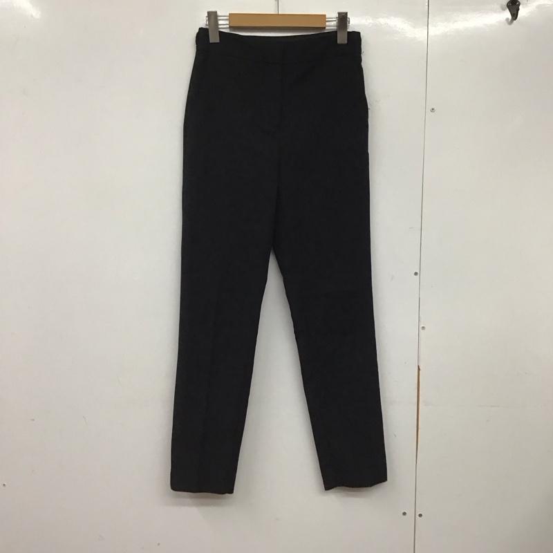 ザラ ZARA パンツ スラックス スラックスパンツ スリムパンツ ストレッチパンツ S 無地 黒 / ブラック /  レディース USED 古着 中古 10145183