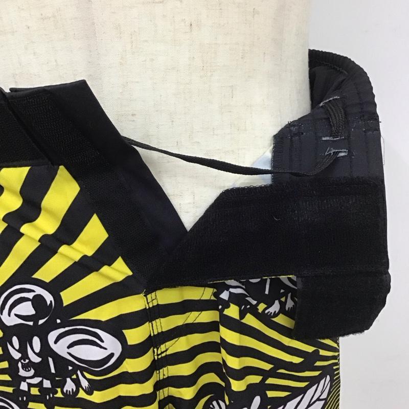 スコロクト SKOLOCT パンツ ショートパンツ ハーフパンツ ショートパンツ カジュアルパンツ krazybee ファイトパンツ M プリント 白 / ホワイト / X 黒 / ブラック / X 黄 / イエロー /  メンズ USED 古着 中古 10111954