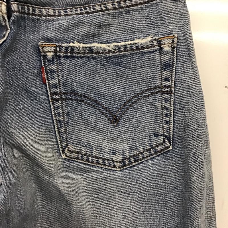 リーバイストラウスアンドコー Levi Strauss & co. パンツ デニム、ジーンズ デニムパンツ スリムパンツ カジュアルパンツ 29インチ 無地 インディゴ / インディゴ /  メンズ USED 古着 中古 10137251