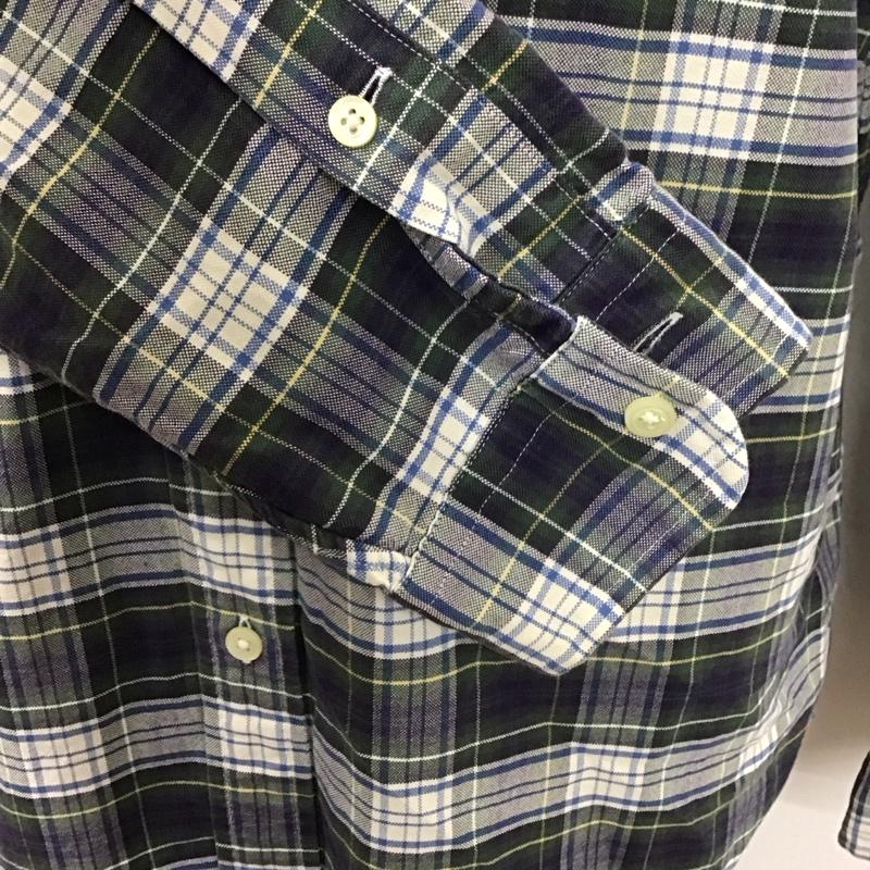 ラルフローレン RALPHLAUREN シャツ、ブラウス 長袖 ボタンダウンシャツ M チェック マルチカラー / マルチカラー /  メンズ USED 古着 中古 10113977