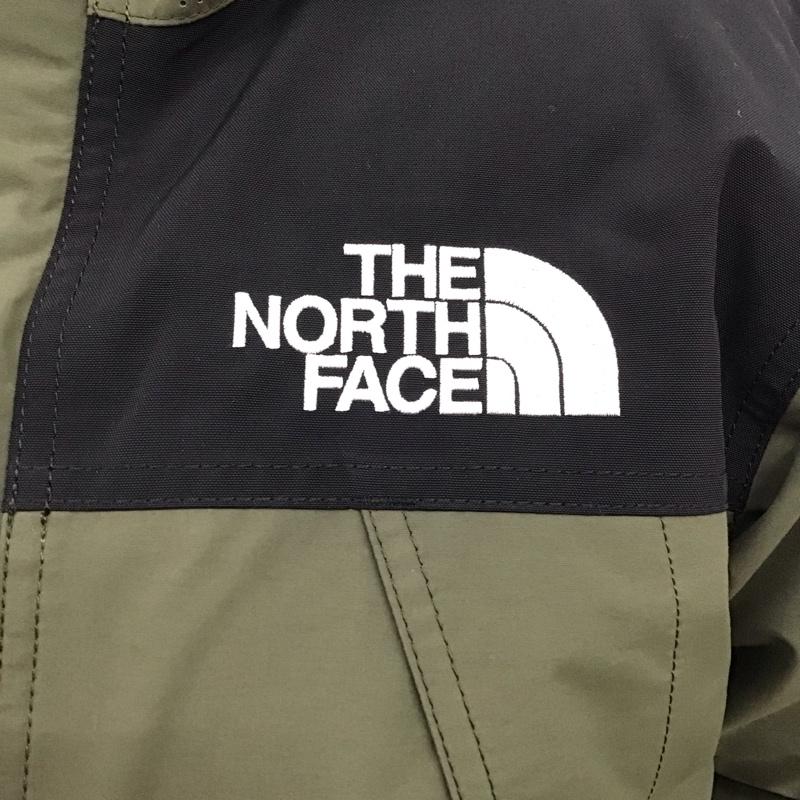ザノースフェイス THE NORTH FACE ジャケット、上着 ダウンジャケット ND91930 マウンテンダウンジャケット S ロゴ、文字 カーキ / カーキ / X 黒 / ブラック /  メンズ USED 古着 中古 10123291