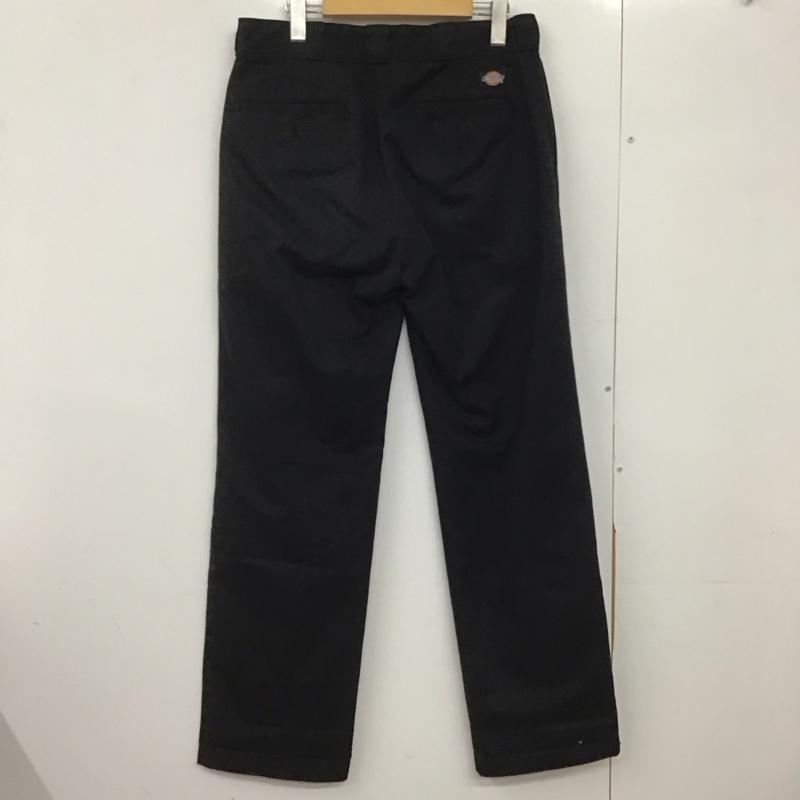 ディッキーズ Dickies パンツ ワークパンツ、ペインターパンツ ワークパンツ ワイドパンツ カジュアルパンツ 32インチ 無地 黒 / ブラック /  メンズ USED 古着 中古 10146550