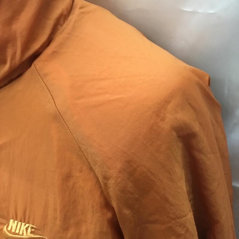 ナイキ NIKE ジャケット、上着 ジャンパー、ブルゾン BQ6546-808 SWOOSH FULL ZIP JACKET リバーシブル フリース XXL ロゴ、文字 橙 / オレンジ / X 白 / ホワイト /  メンズ USED 古着 中古 10114818