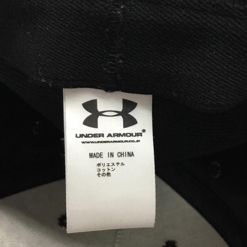 アンダーアーマー UNDER ARMOUR 帽子 キャップ 読売ジャイアンツ 巨人 ロゴ、文字 黒 / ブラック / X 灰 / グレー /  メンズ USED 古着 中古 10117818