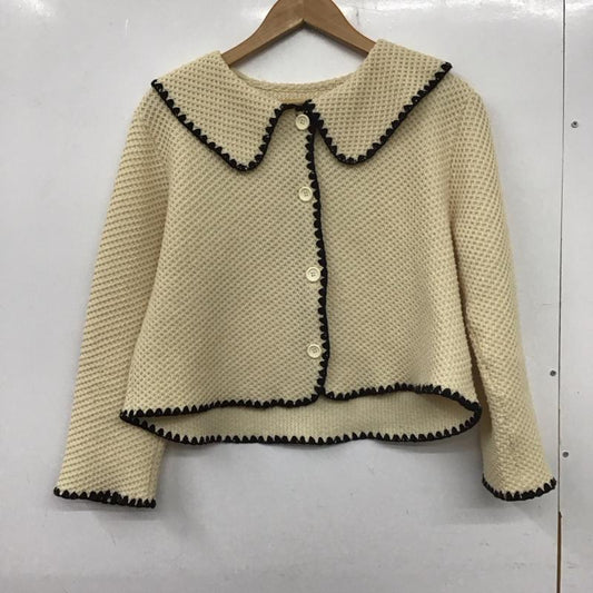 ジュメロ jumelle カーディガン 長袖 ニット FREE 無地 ベージュ / ベージュ /  レディース USED 古着 中古 10138178