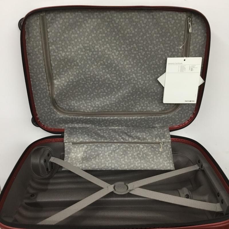 サムソナイト Samsonite スーツケース、トランク スーツケース、トランク V22 00302 コスモライト TSAロック ロゴ、文字 赤 / レッド /  メンズ USED 古着 中古 10147576