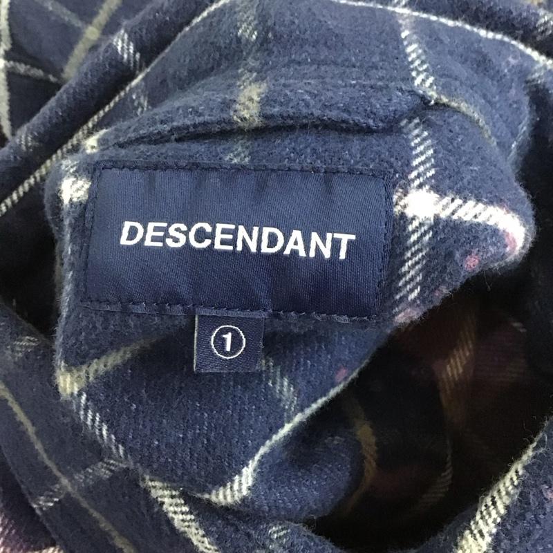ディセンダント DESCENDANT シャツ、ブラウス 長袖 長袖シャツ チェックシャツ カラーシャツ 1 チェック マルチカラー / マルチカラー /  メンズ USED 古着 中古 10127664