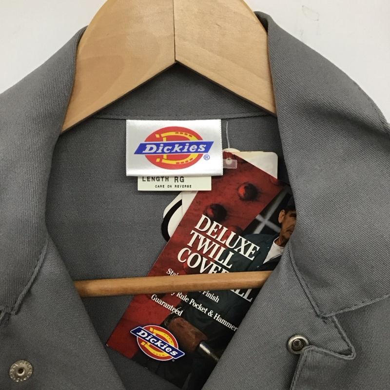 ディッキーズ Dickies ワンピース・ドレス・オールインワン ワンピース・ドレス・オールインワン 4879GY デラックス カバーオール タグ付き 36 ロゴ、文字 灰 / グレー /  メンズ USED 古着 中古 10139417
