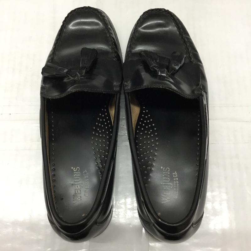 ジーエイチバス G.H.BASS&CO. ローファー ローファー 070 109340 Weejuns タッセル 無地 黒 / ブラック /  メンズ USED 古着 中古 10113959