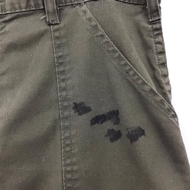 ミリタリー ミリタリー パンツ ワークパンツ、ペインターパンツ 70s ベイカーPT ミリタリーパンツ 古着 ワイドパンツ 無地 カーキ / カーキ /  メンズ USED 古着 中古 10120504