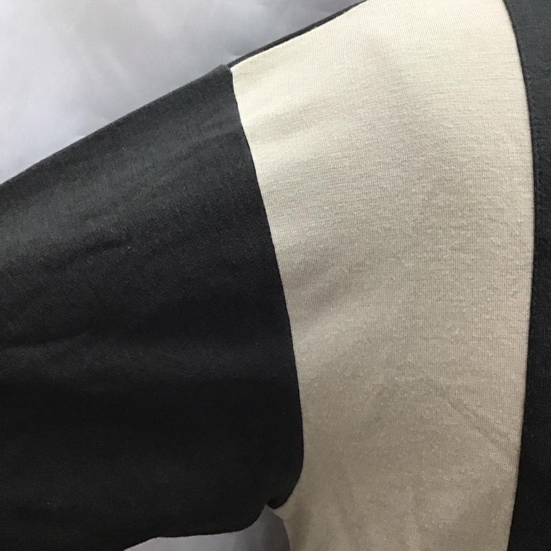 ホライゾンドリーム HORIZON DREAM Tシャツ 半袖 H22-104-21T 異素材ストライプ切替Tシャツ L 無地 マルチカラー / マルチカラー /  メンズ USED 古着 中古 10117059