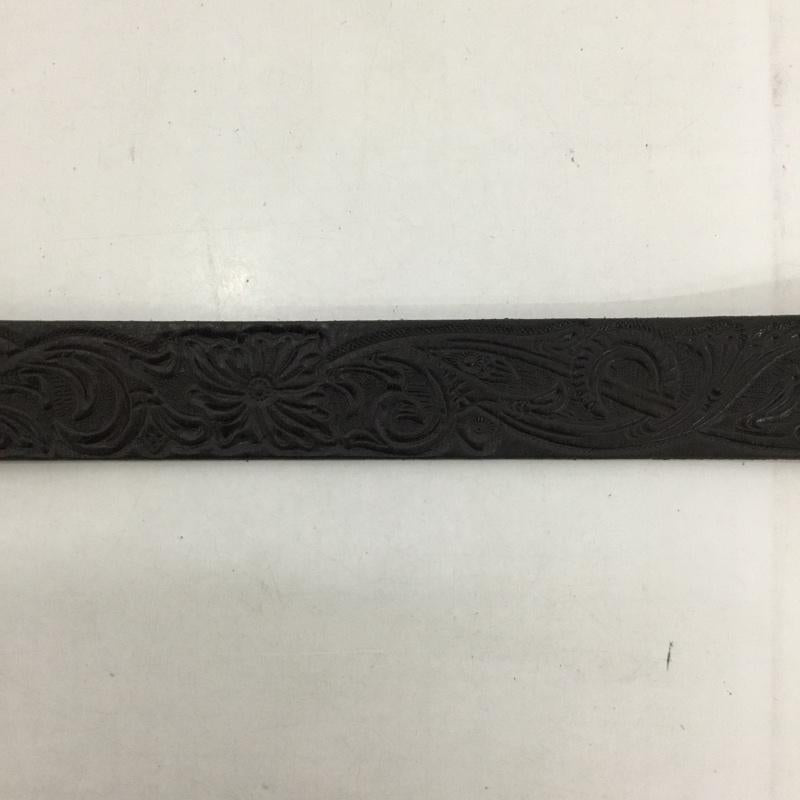 ダブルアールエル RRL ベルト・バックル ベルト 総柄 ダークブラウン / ダークブラウン /  メンズ USED 古着 中古 10128810