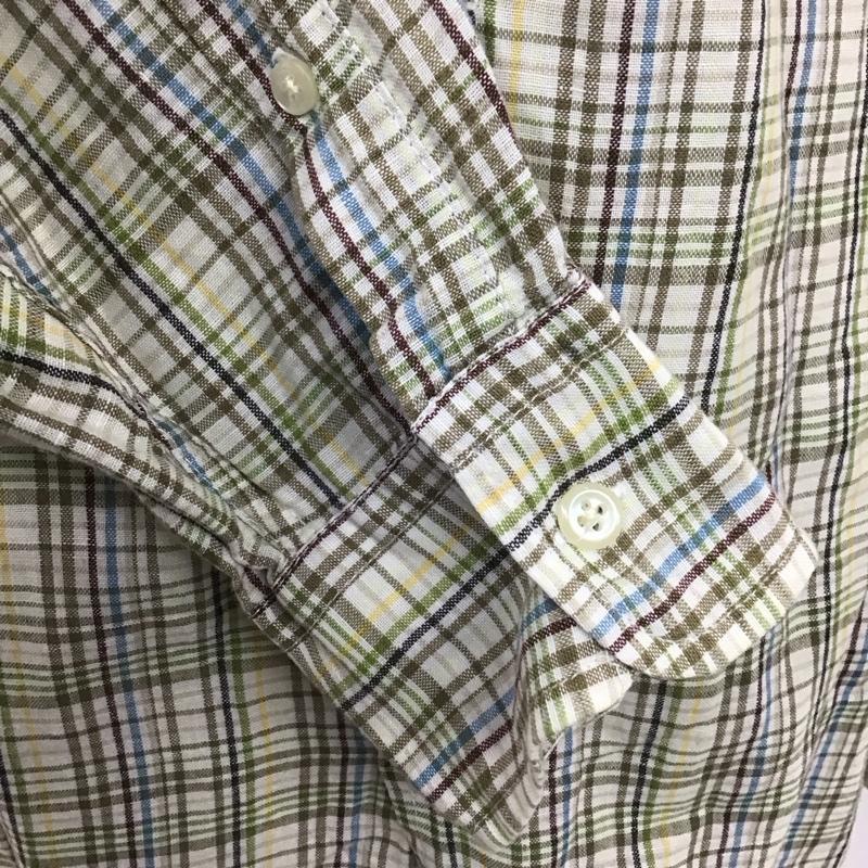 ジェイクルー J.CREW シャツ、ブラウス 長袖 長袖シャツ カラーシャツ ポケットシャツ 長袖カットソー チェックシャツ 90 00s M チェック マルチカラー / マルチカラー /  メンズ USED 古着 中古 10119908