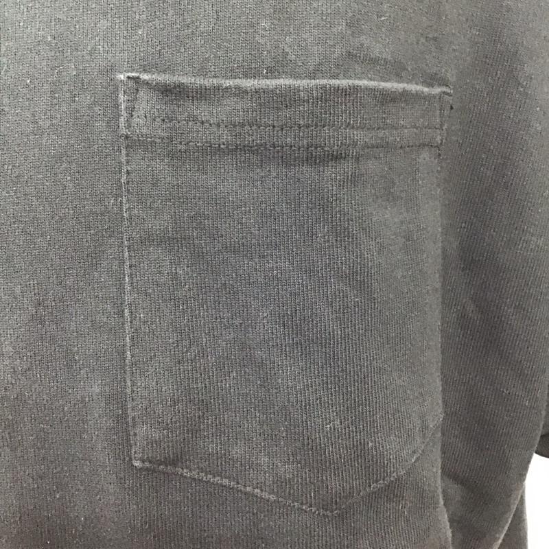 フリークスストア FREAK S STORE Tシャツ 半袖 半袖カットソー 無地Tシャツ クルーネックカットソー L 無地 黒 / ブラック /  メンズ USED 古着 中古 10115147